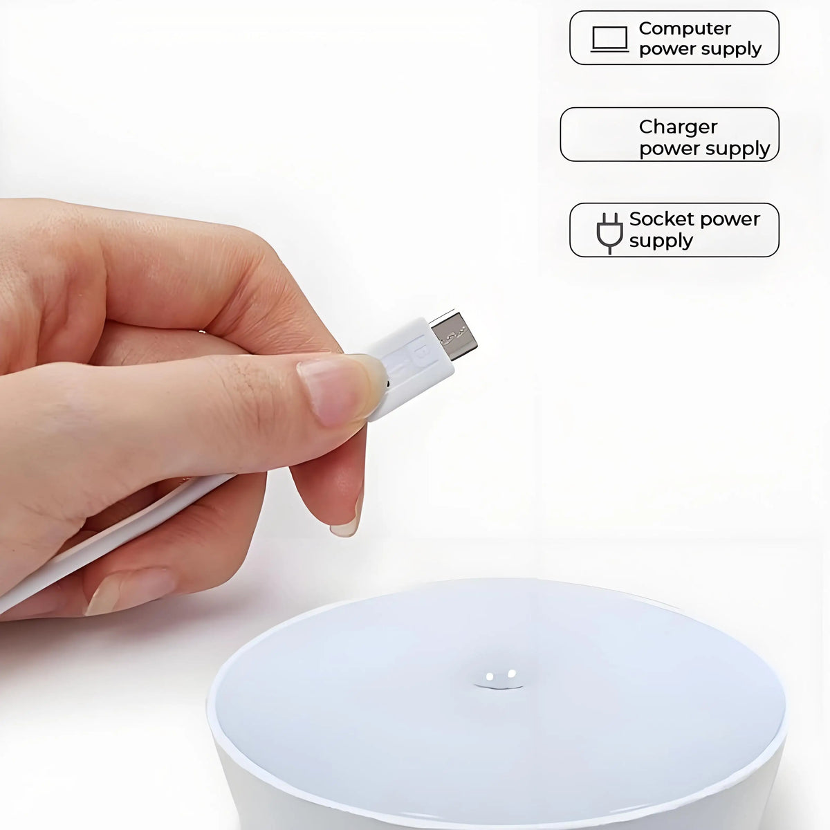 5pcs Wireless LED Night Light Motion Sensor Lamp USB NightLights for Bedroom Kitchen Stair Hallway Wardrobe Lighting Cupboard