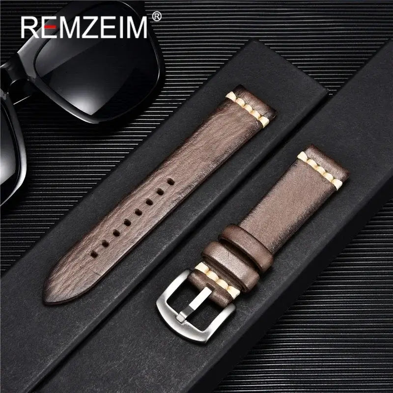 Suunto Leather Band - Premium Textured Design for Style