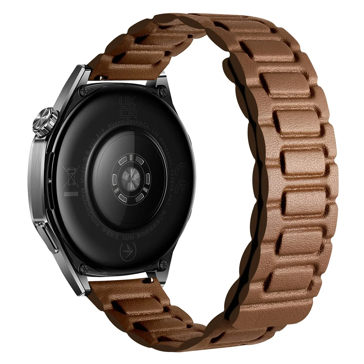 Garmin Leather Smartwatch Band - Magnetic Strap