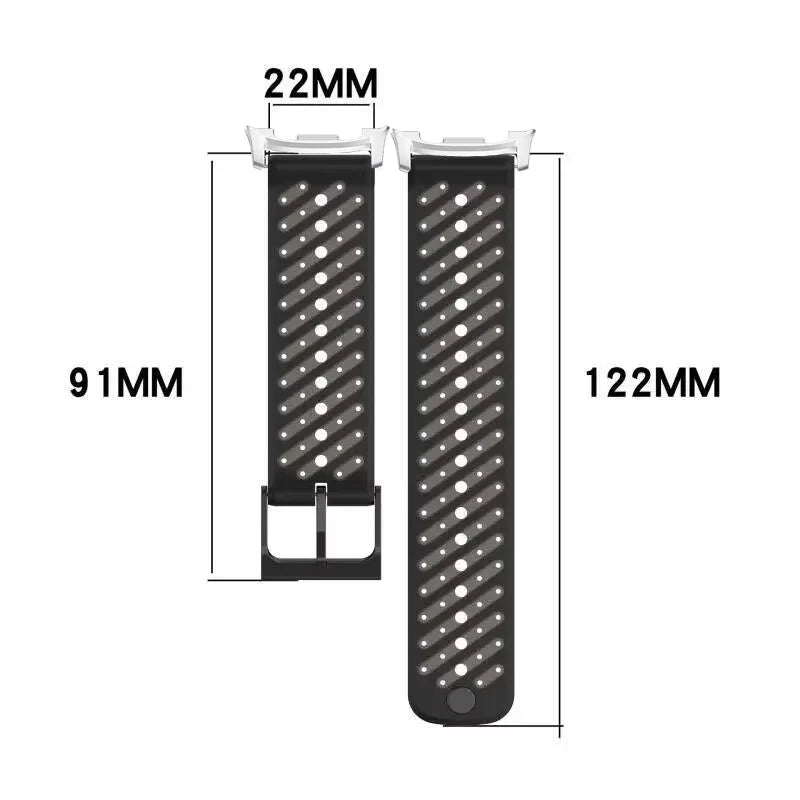 Samsung Galaxy Silicone Sport Watch Band - Watch 8/8 Classic/9 Ultra/Ultra2 Breathable