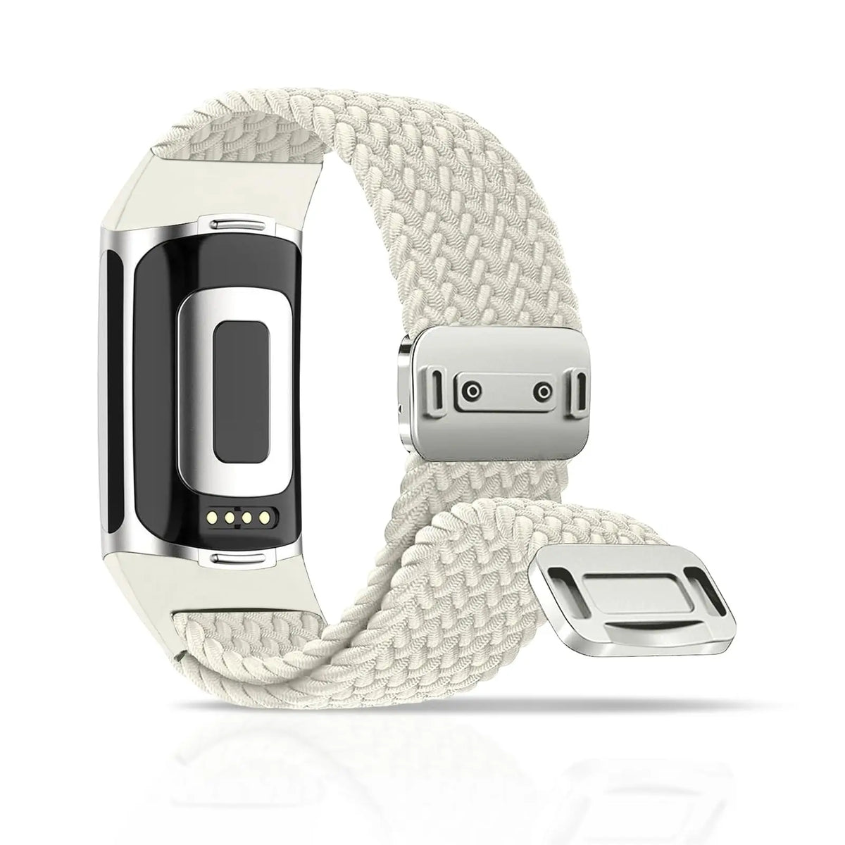 Fitbit Charge 5 & 6 Braided Nylon Band - Magnetic Clasp Strap