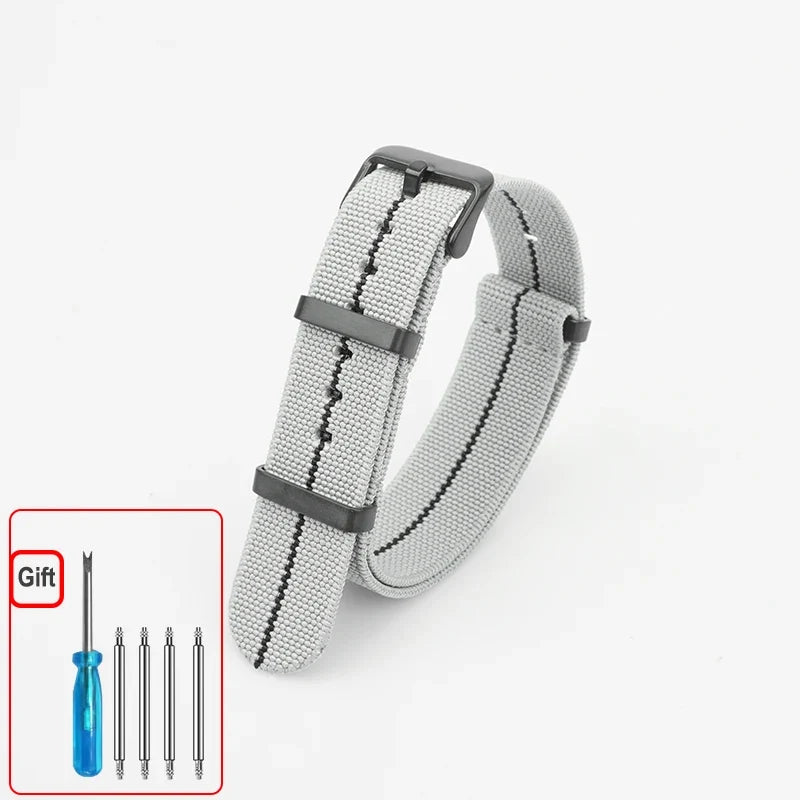 COROS Elastic Nylon Watch Band - Washable Waterproof Strap For Outdoors