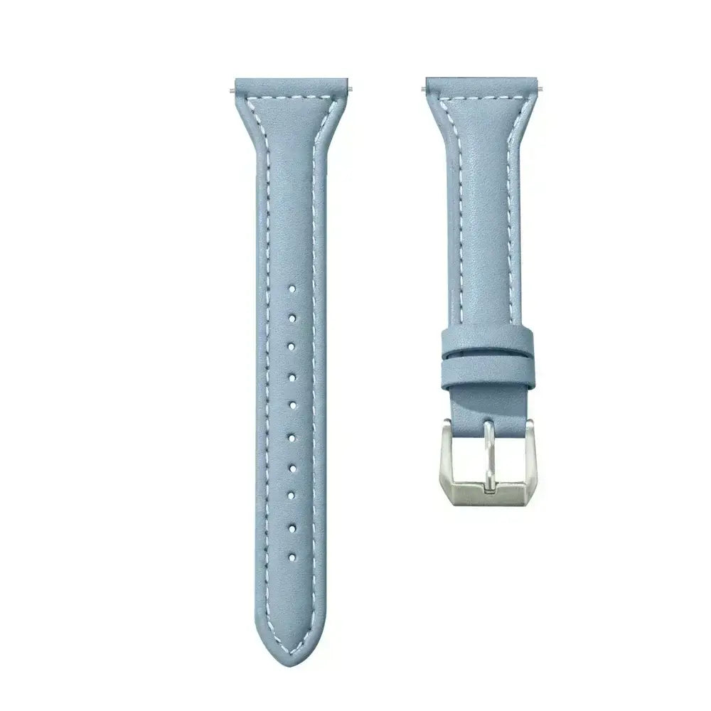 Amazfit Slim Leather Watch Bands Replacement for Smartwatches