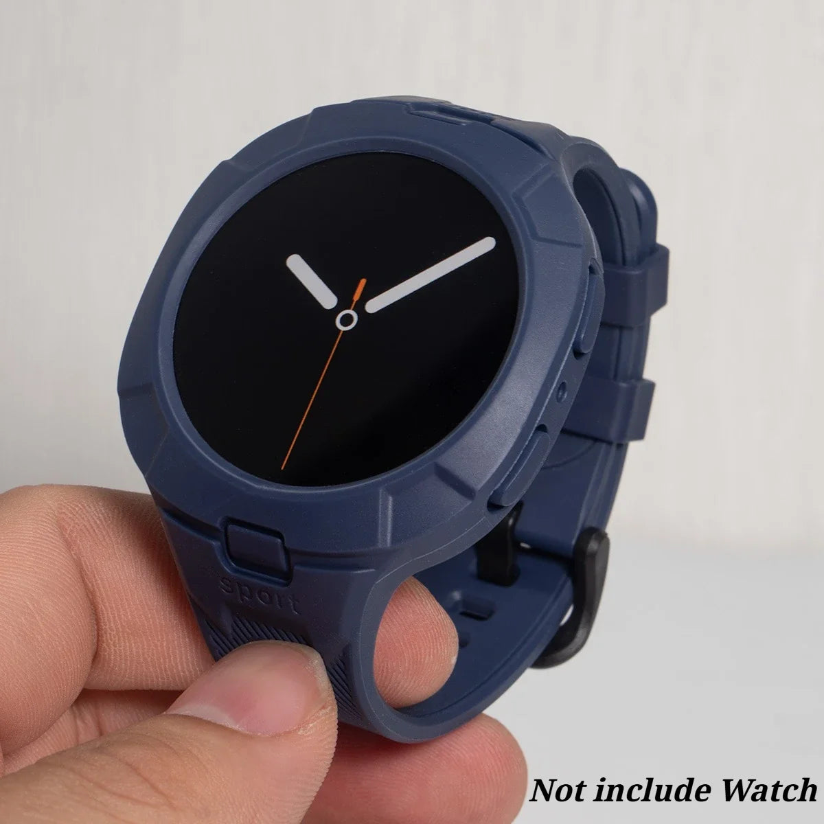Samsung Galaxy Silicone Sport Watch Band - Case Watch8/Watch8 Classic/Watch9