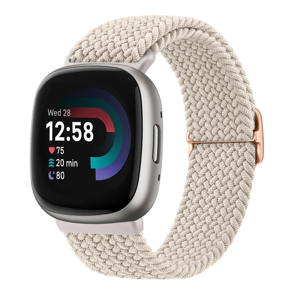 Fitbit Versa 3 / 4 & Sense / Sense 2 Adjustable Braided Loop Band