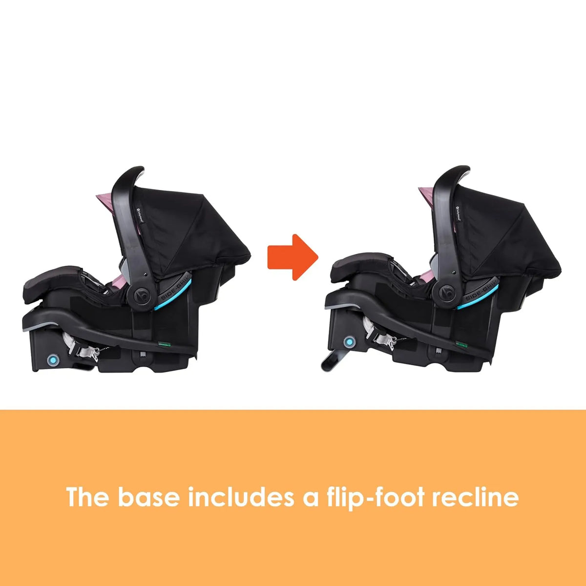 Asiento de coche para bebés Ez-Lift™ PRO, Dash Rose