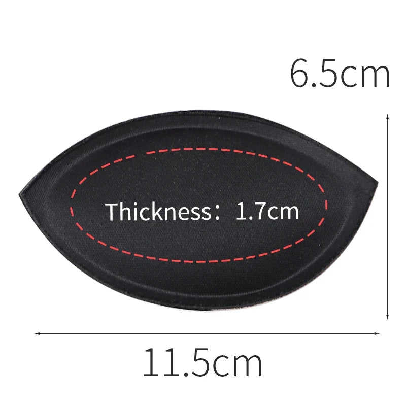 1pair Sponge Inserts In Bra Padded for Swimsuit Breast Push Up Fill Brassiere Breast Patch Pads Women Intimates Accessories