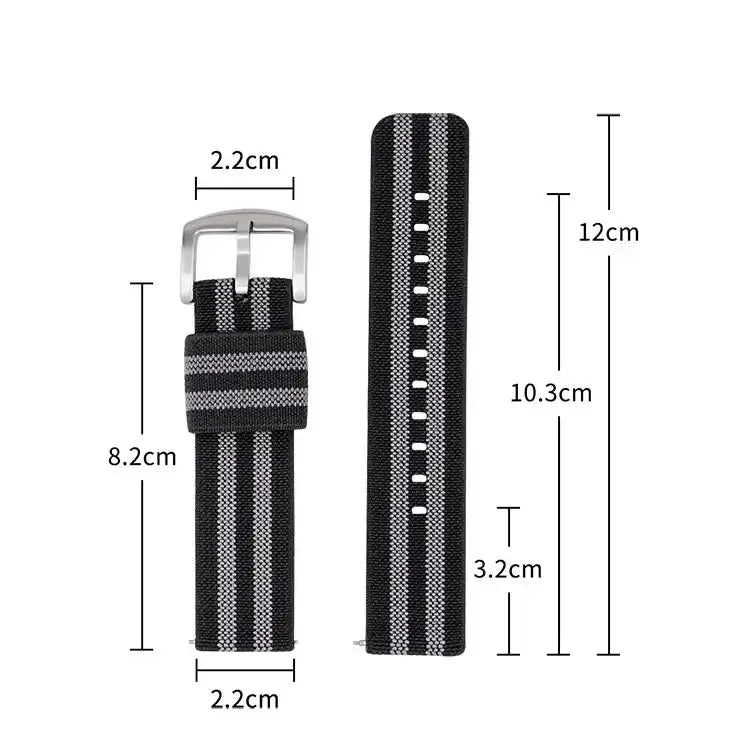 Huawei Watch Nylon Strap - Tough, Durable, Heavy-Duty Band