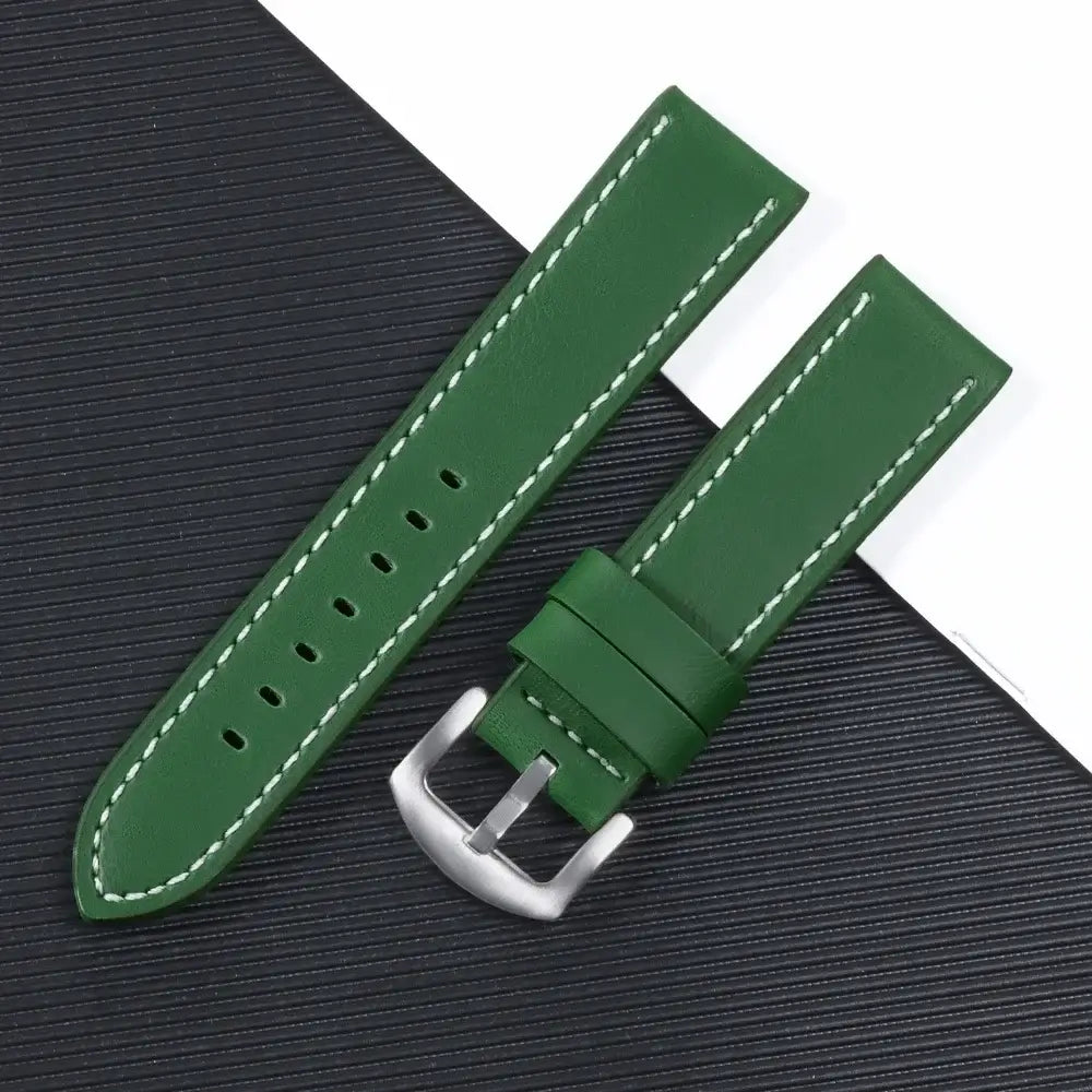 Samsung Galaxy Watch Leather Strap - Premium Classic Design