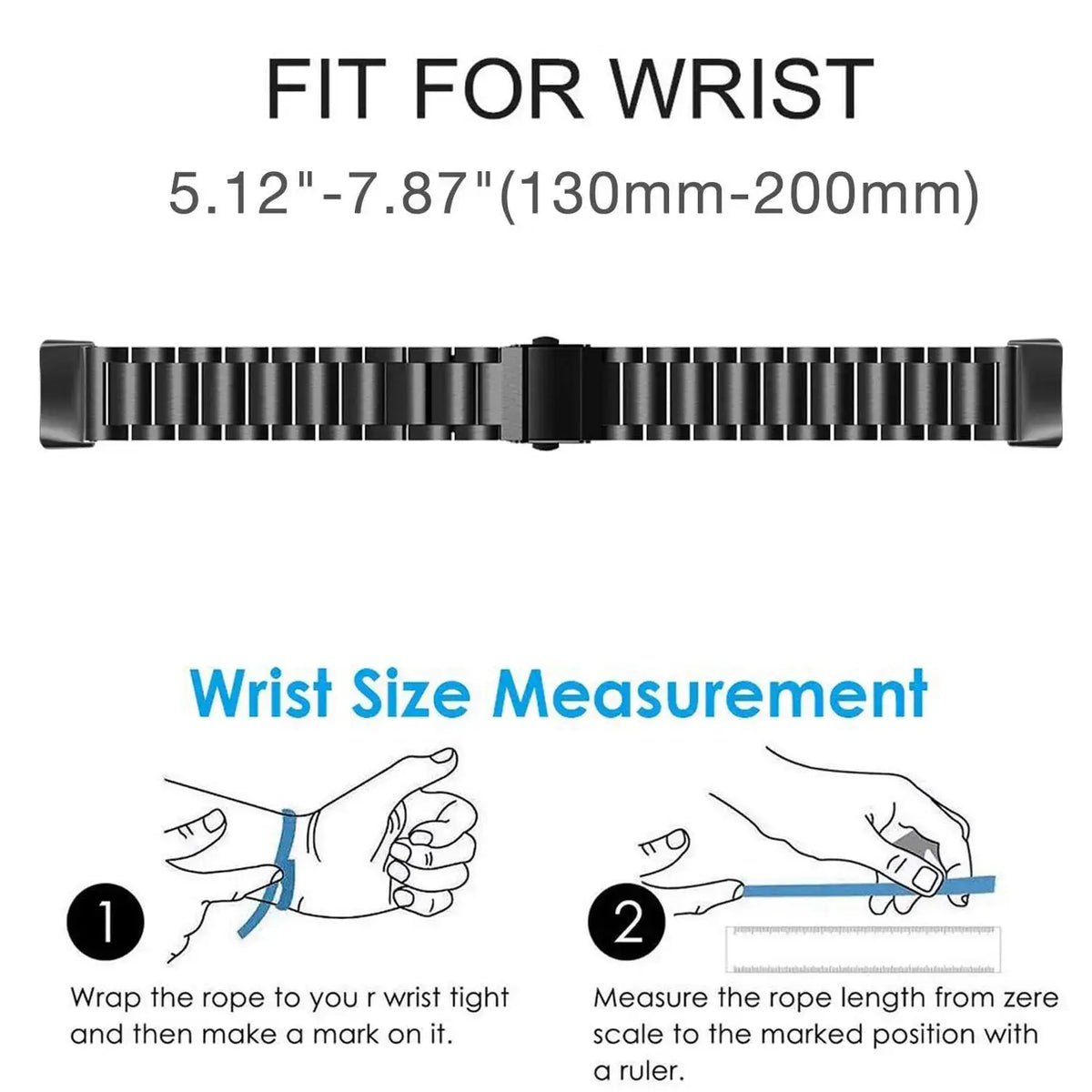 Fitbit Charge 5 6 Stainless Steel Band - Sleek Durable Design
