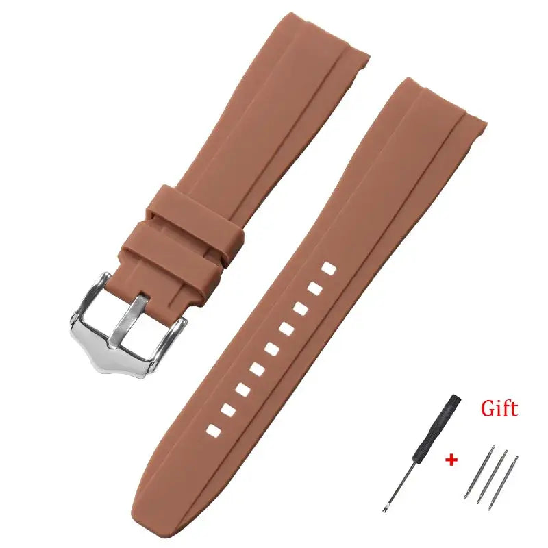 Amazfit Silicone Watch Band Curved End Waterproof Comfort Fit