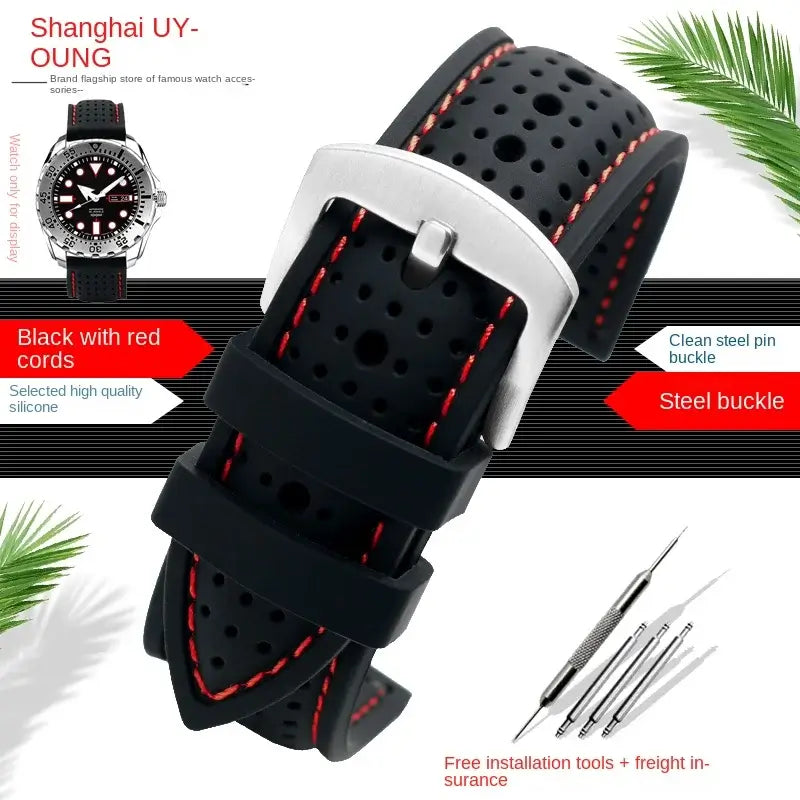 Amazfit Band Breathable Silicone Sport Strap for Watches