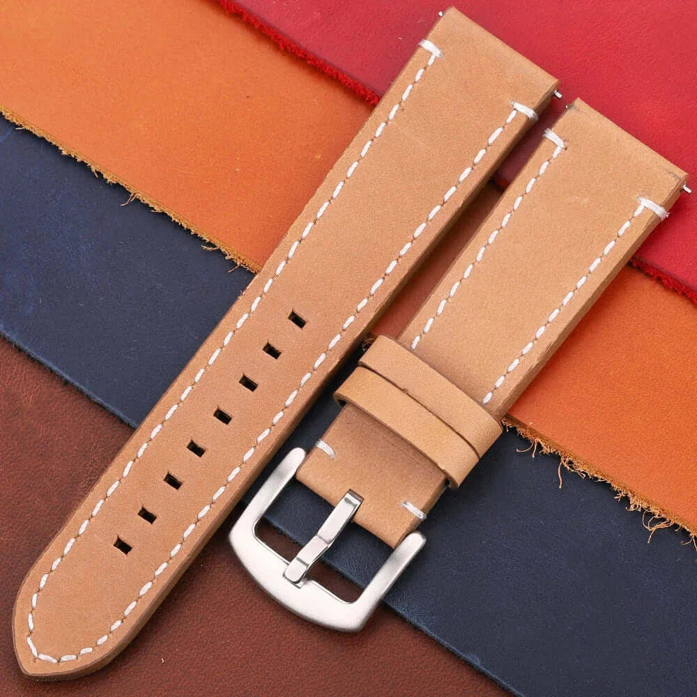 Samsung Galaxy Watch Leather Band - Classic Stylish Design