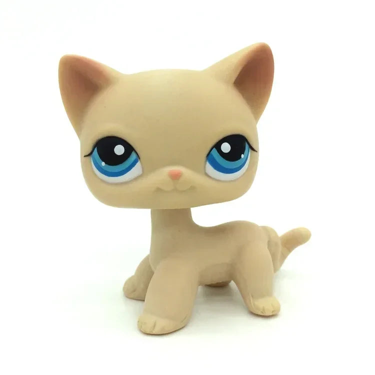 Mini Pet Shop Animal Figures Playset – Collectible Plastic Puppy & Kitty Toys