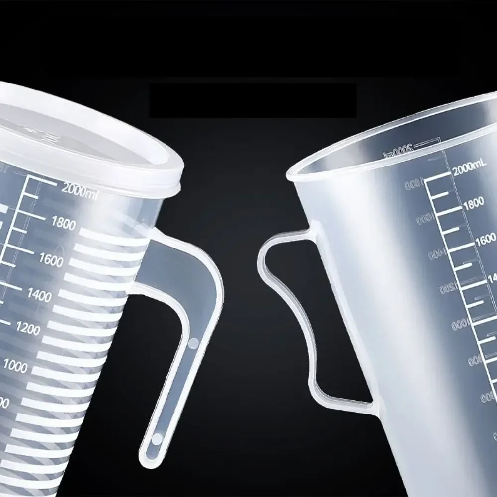 100-5000ml Thickened Plastic Measuring Cup with Scale Food Grade Measuring Cup Experimental Measuring Cup Beaker Plastic Cup