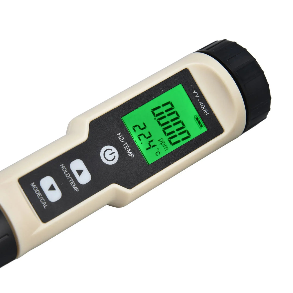 Lápiz de Prueba de Hidrógeno de Alta Sensibilidad con Pantalla LCD Retroiluminada Medidor Digital de Hidrógeno para Acuarios Jardinería Laboratorios
