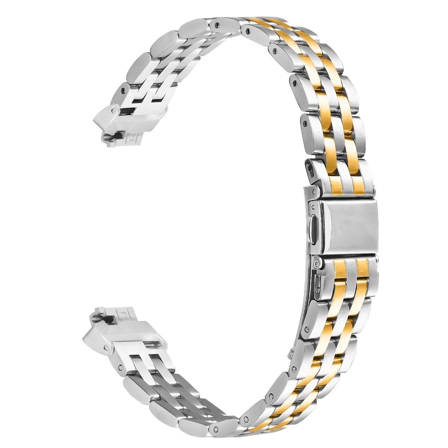 Fitbit Inspire 2, 1, HR Stainless Steel Strap - Premium Band