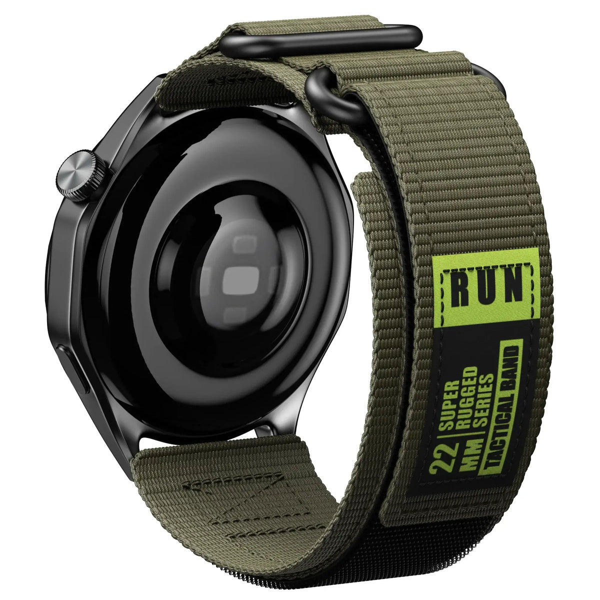 Ticwatch Nylon Band - Tactical, Rugged, Velcro Strap