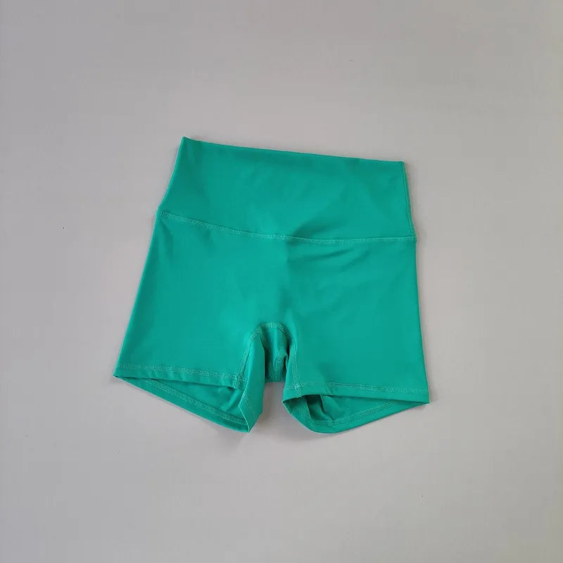 Summer Women's Yoga Shorts High Waist Sport Shorts Fitness Push-Up Tights Booty Short Pants Gym Shorts Cycling Shorts Female
