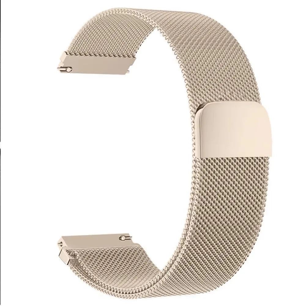 Garmin Milanese Smartwatch Band - Magnetic Metal Strap
