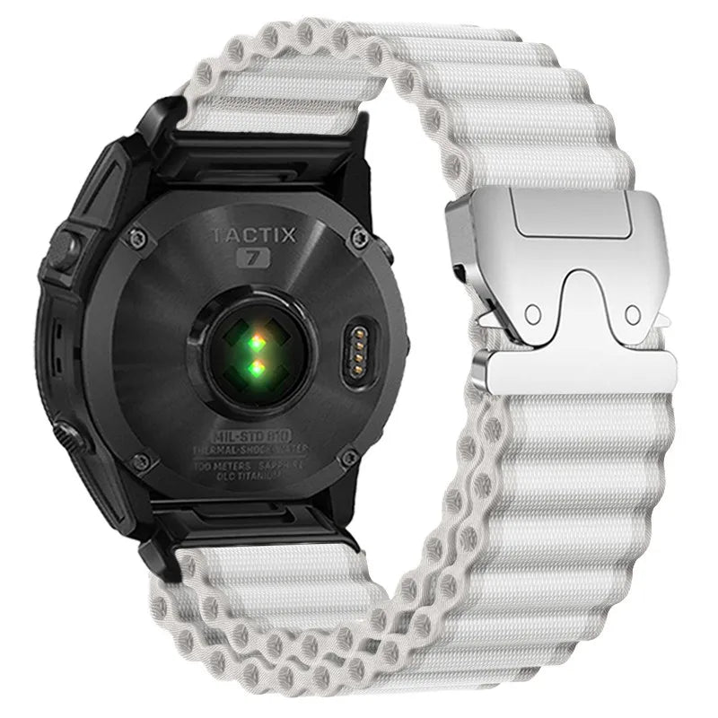Garmin Woven Nylon Smartwatch Band - QuickFit Sport Strap
