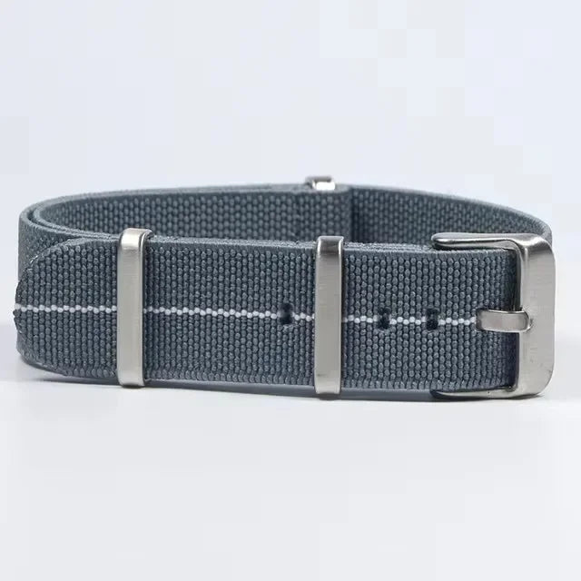 Motorola Moto French Parachute Nylon Watch Band Elastic Military Strap