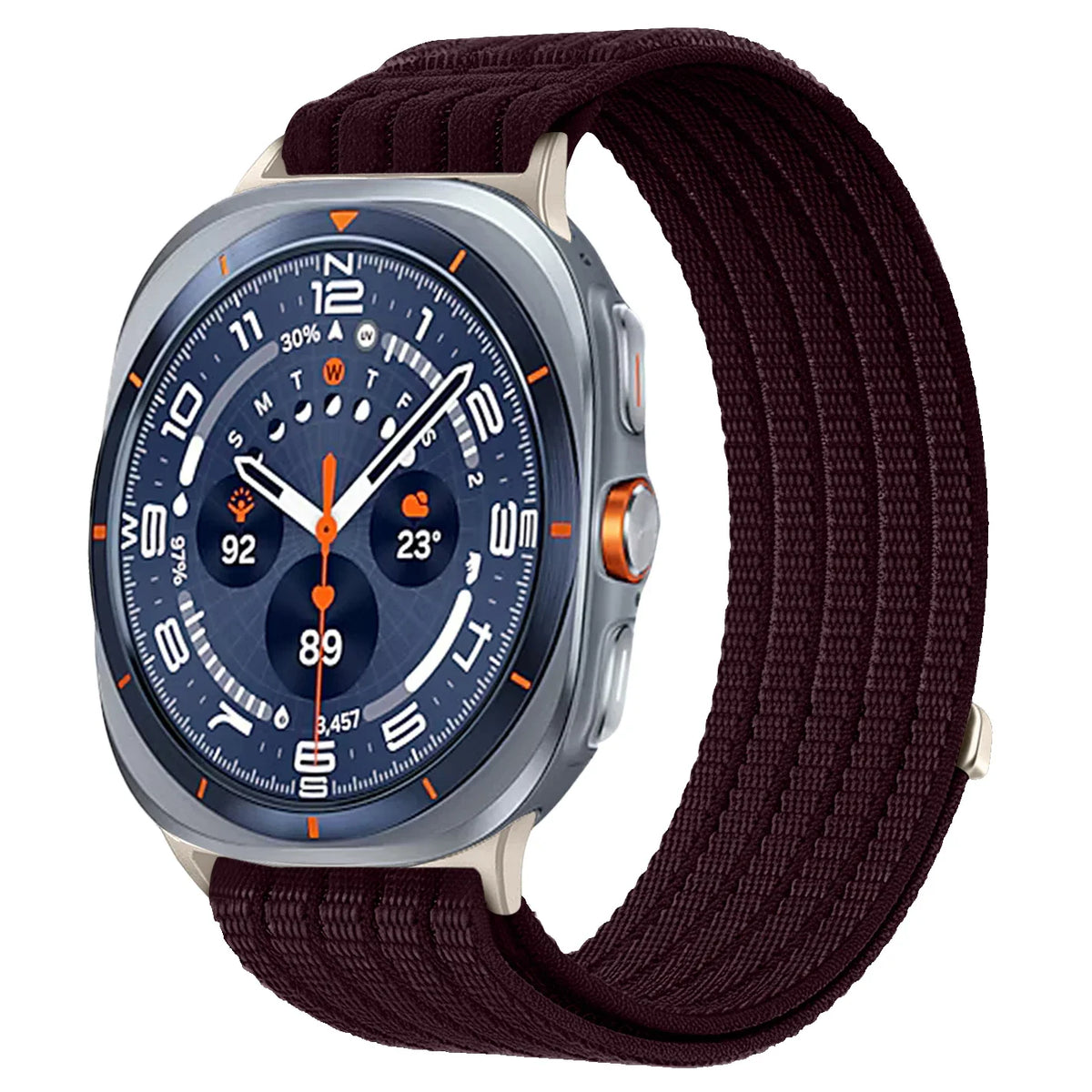 Samsung Galaxy Sport Nylon Woven Loop Watch Band – Watch8/Watch8 Classic/Watch9/Ultra/Ultra2