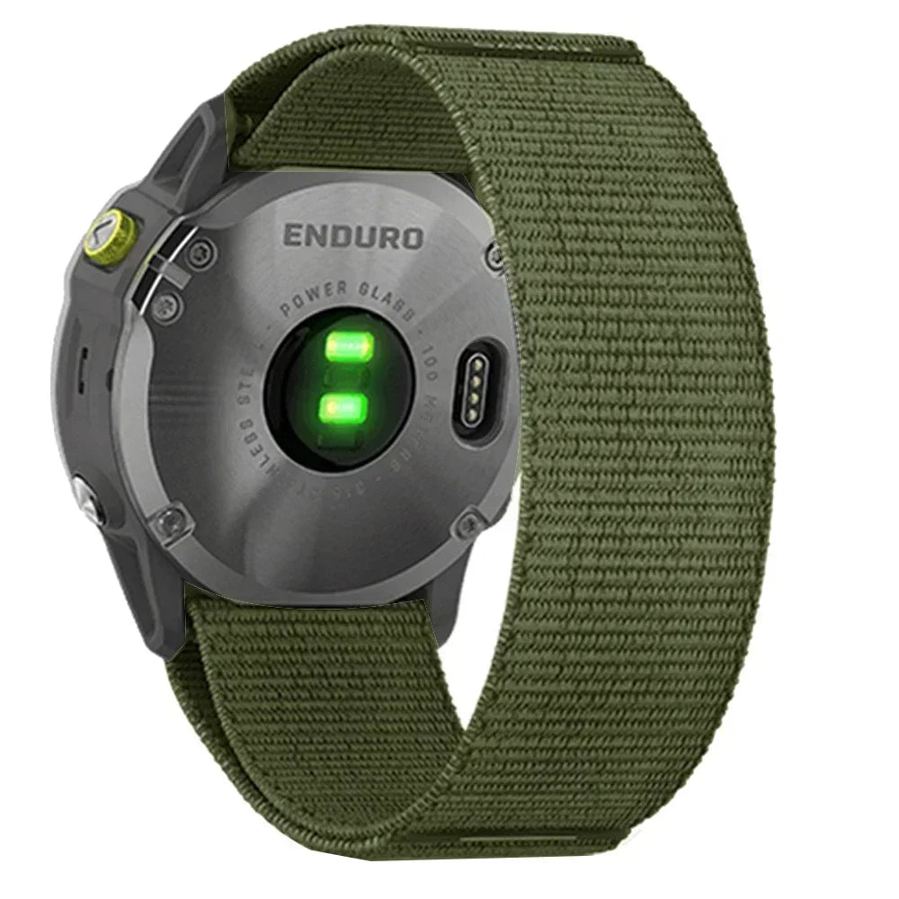 Garmin Nylon Smartwatch Band - QuickFit Canvas Strap