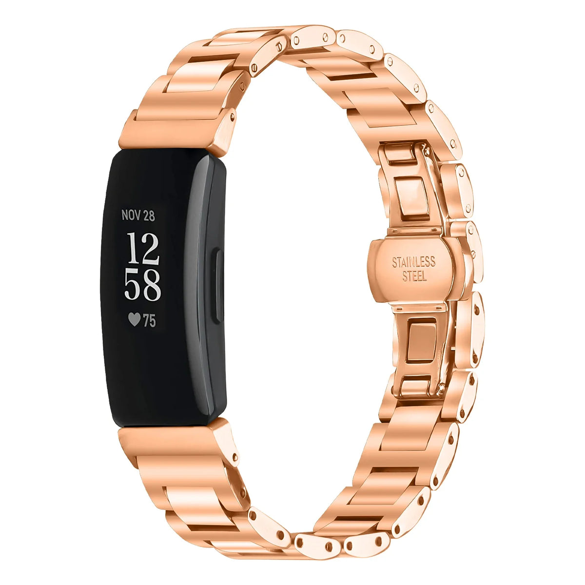 Fitbit Inspire & Ace Stainless Steel Link Band