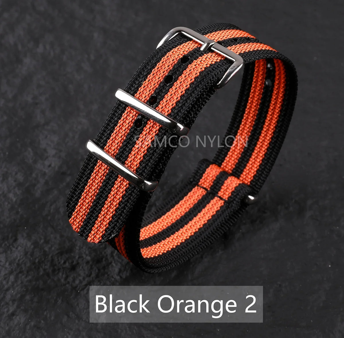COROS Nylon Ribbed Watch Band For Smartwatch - Military Washable Strap