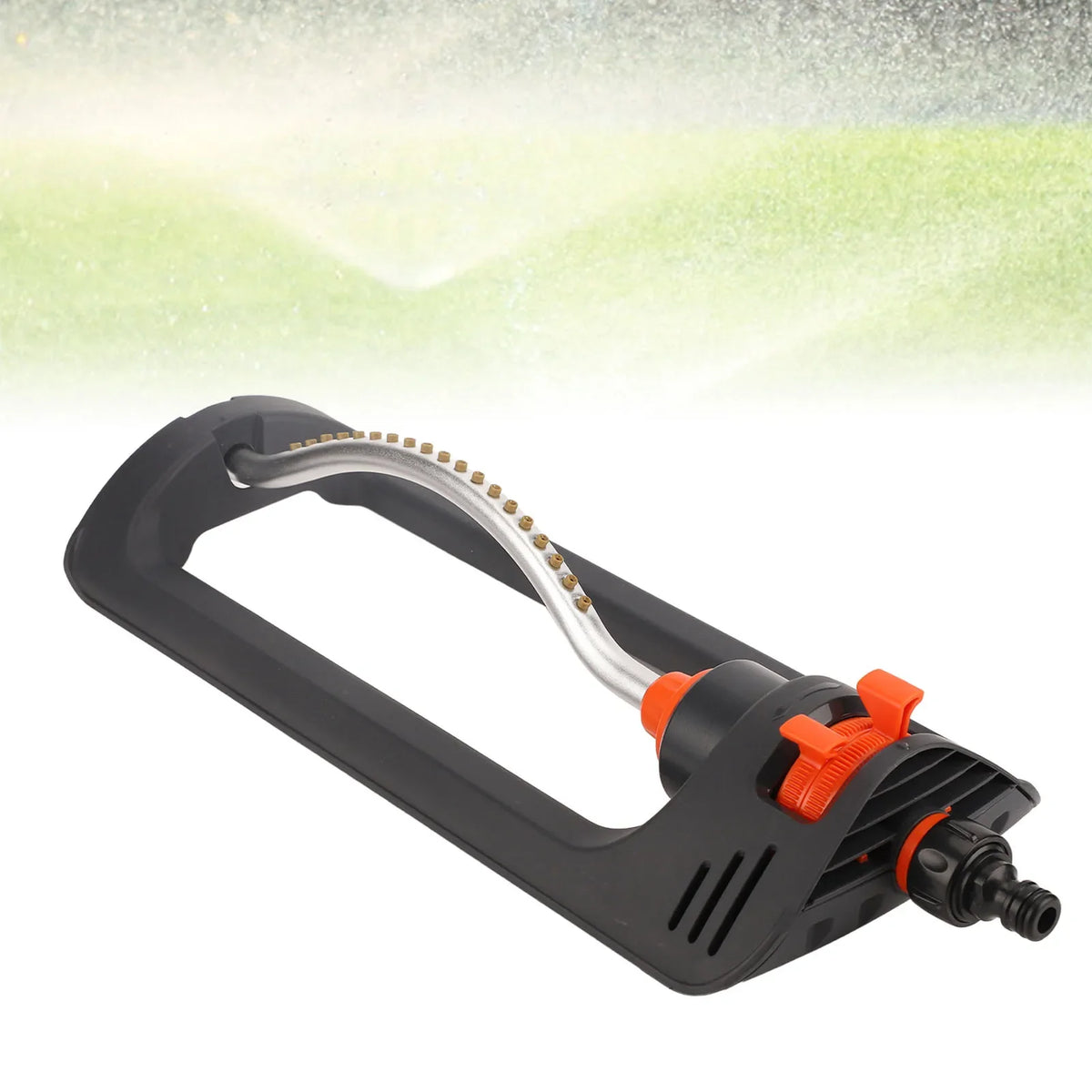 Rociador de césped oscilante automático de 19 orificios, 4 modos, dispositivo de riego para jardín doméstico y riego agrícola