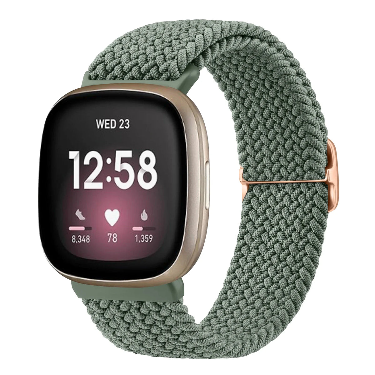 Fitbit Versa 3 / 4 & Sense / Sense 2 Adjustable Braided Loop Band