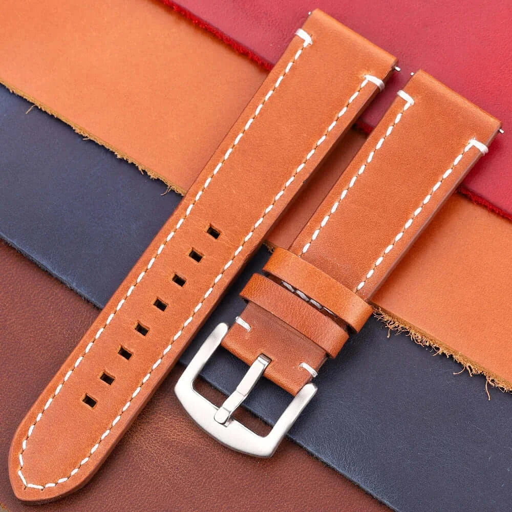 Samsung Galaxy Watch Leather Band - Classic Stylish Design