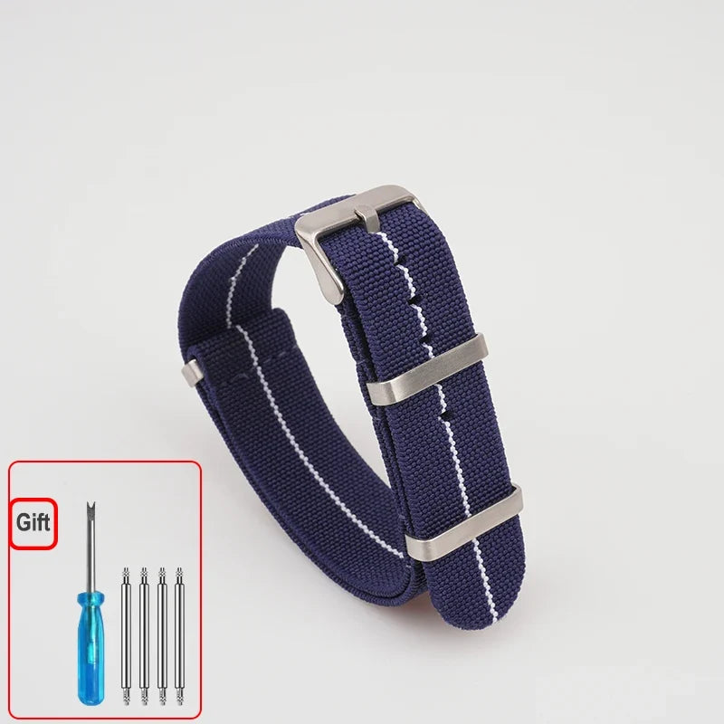Polar Elastic Nylon Watch Band, NATO Strap for Polar Smartwatch, Waterproof