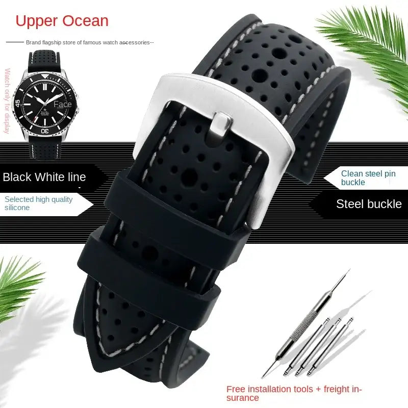 Amazfit Band Breathable Silicone Sport Strap for Watches