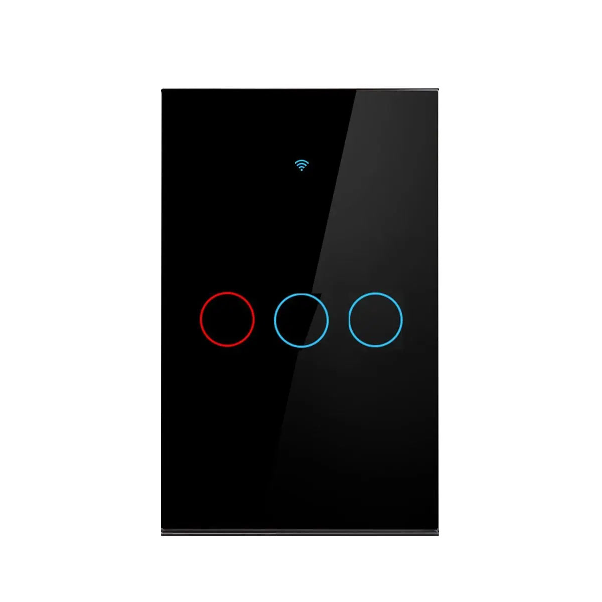 Work with Tuya WIFI Smart Home Switch Light Wall US/EU Glass Touch Panel Voice Wireless Remote Control by Alexa Google Home