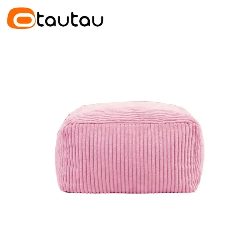 OTAUTAU Corduroy Bean Bag Cover DD025【No Filler Inside! You Need To Buy Filler By Yourself !】