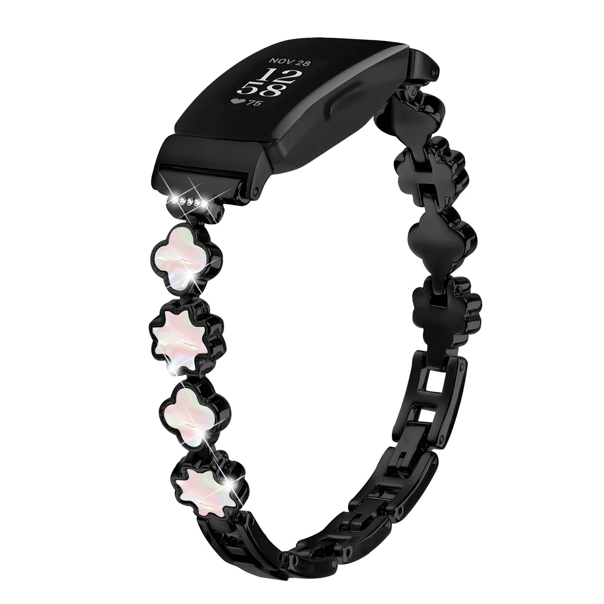 Fitbit Inspire & Ace Stainless Steel Clover Bracelet