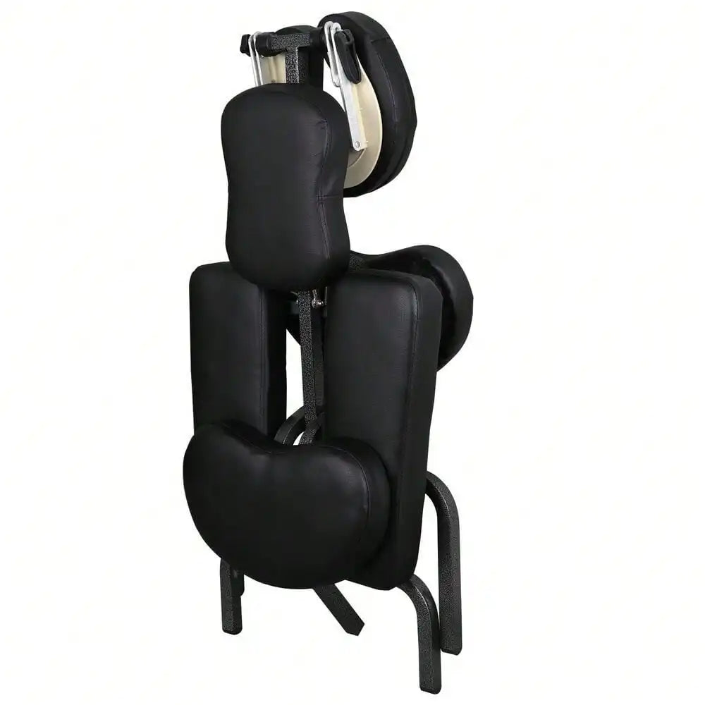 Silla versátil de masaje de spa para tatuajes, portátil y ajustable, de cuero sintético, para viajes