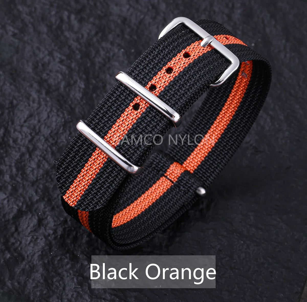 COROS Nylon Ribbed Watch Band For Smartwatch - Military Washable Strap
