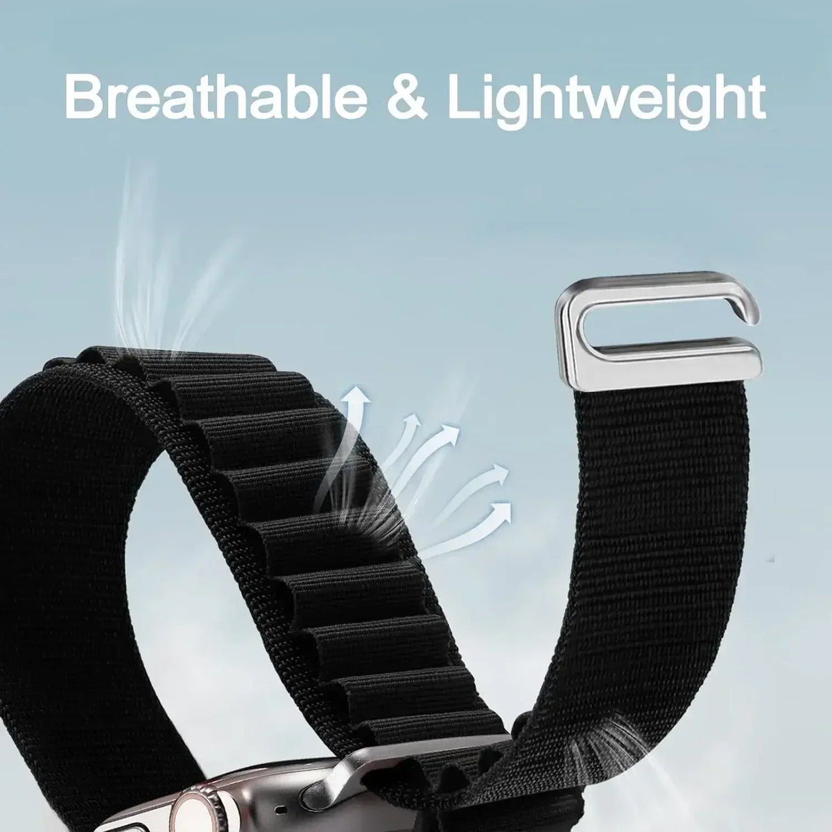 Fitbit Sense 1–2 / Versa 3–4 Alpine Nylon Loop Band