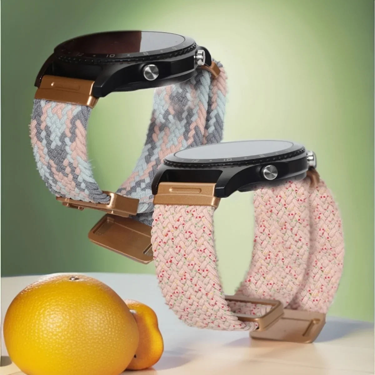Garmin Braided Nylon Smartwatch Band - Magnetic Strap