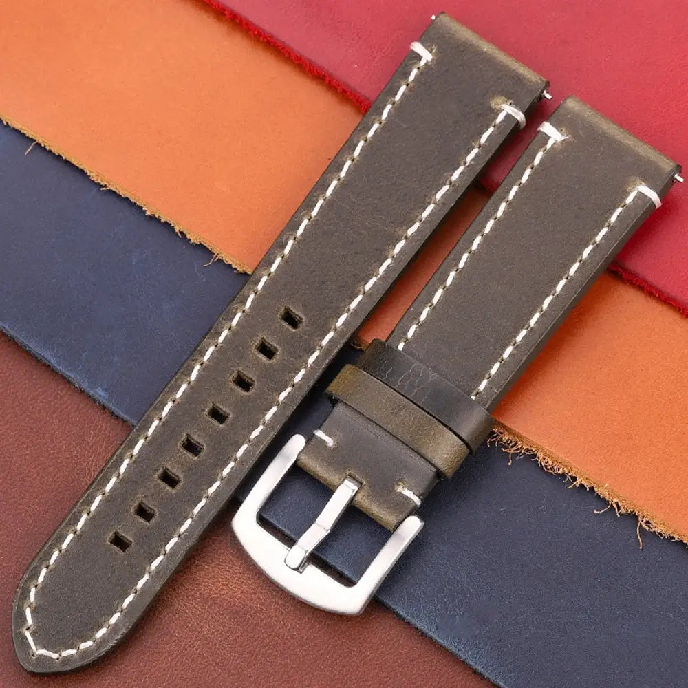 Samsung Galaxy Watch Leather Band - Classic Stylish Design