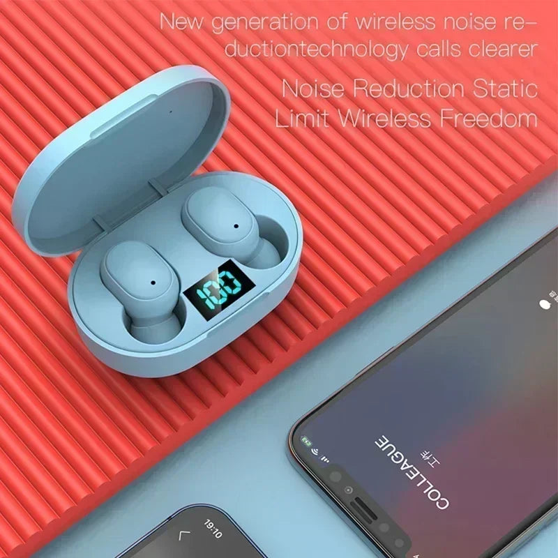 True Wireless Earbuds – Bluetooth 5.0 Earbuds with Active Noise Cancelling, Built-in Mic & Charging Case