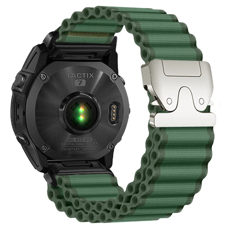 Garmin Woven Nylon Smartwatch Band - QuickFit Sport Strap