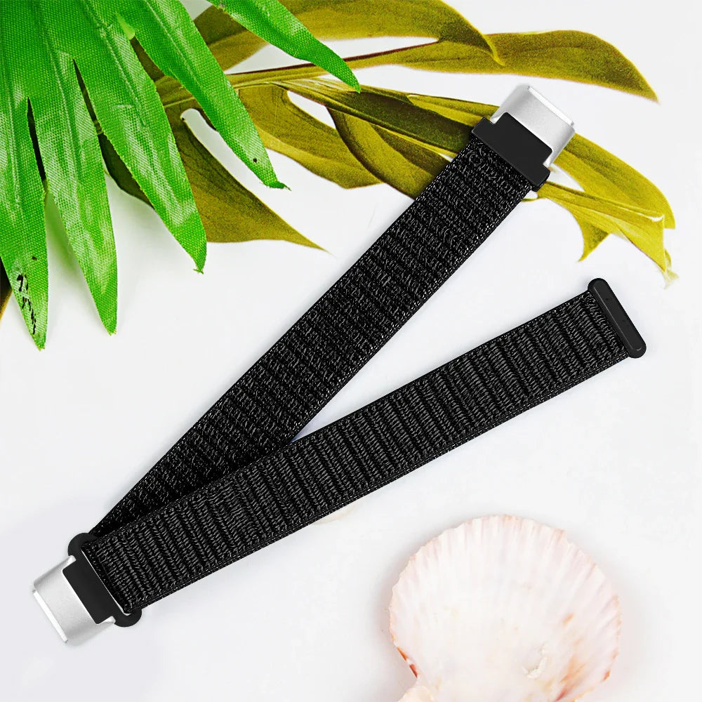 Fitbit Luxe Nylon Band - Elastic, Comfortable, Stylish Strap