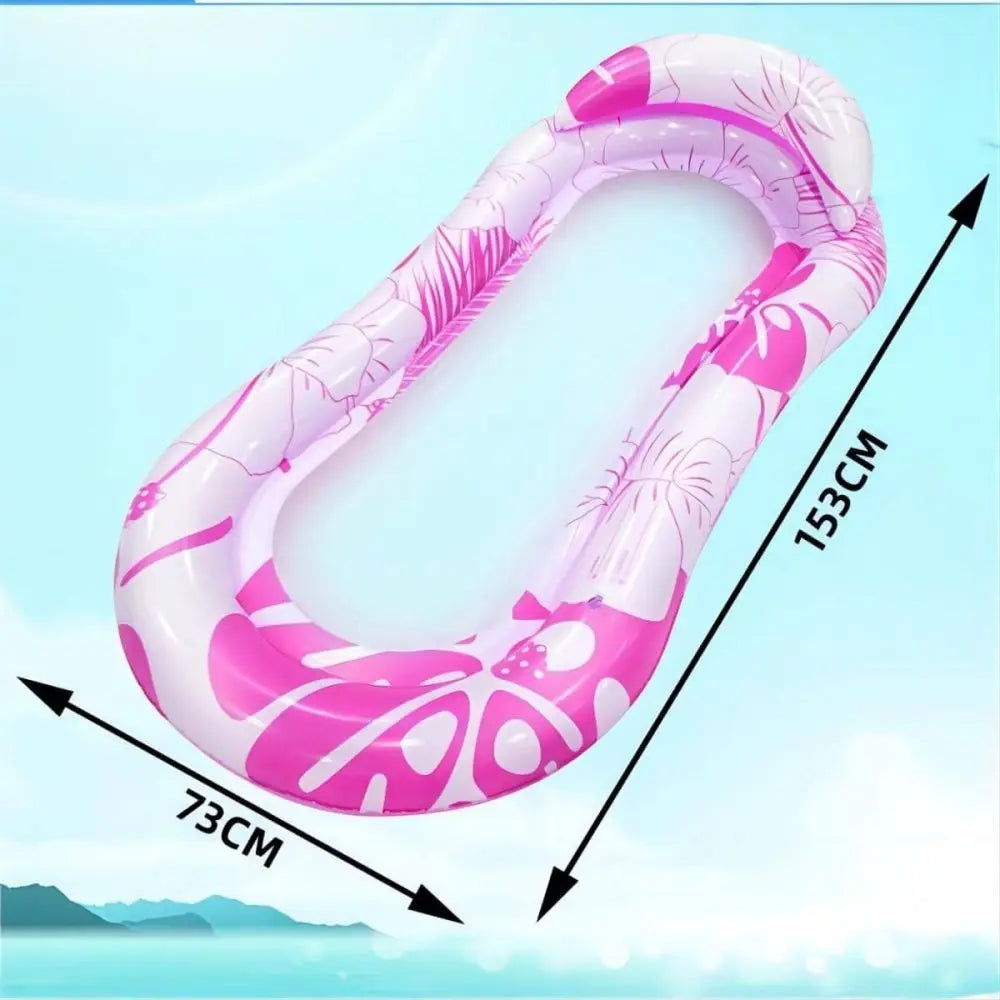 Colchoneta Inflable Flotante para Agua, Balsa Flotante para Piscina, Playa y Lago, Colchón Ultracómodo para Descansar