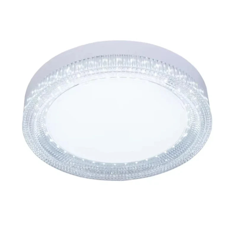 Lámpara de techo LED redonda ultrafina para dormitorio, luz blanca neutra, blanca fría, blanca cálida, 48W 36W 24W 18W, AC90-260V