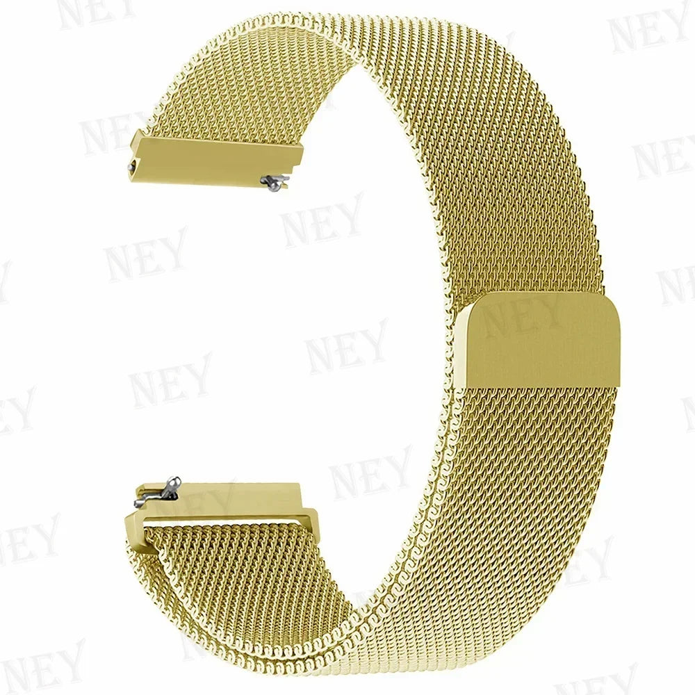 Motorola Moto Watch Milanese Loop Band - Stainless Steel Metal Bracelet