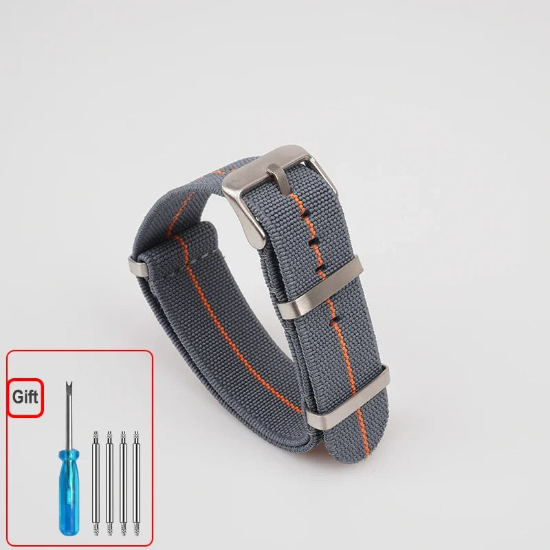COROS Elastic Nylon Watch Band - Washable Waterproof Strap For Outdoors